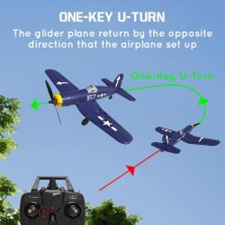 IQ models RC lietadlo Corsair RC Gilder, 6-osý gyroskop, RTF