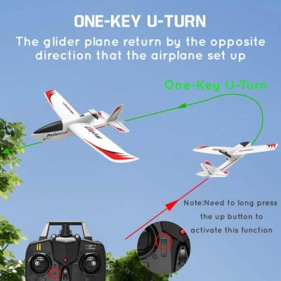 IQ models RC letadlo Ranger 400 RC Gilder, 6-osý gyroskop, RTF