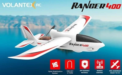 IQ models RC letadlo Ranger 400 RC Gilder, 6-osý gyroskop, RTF