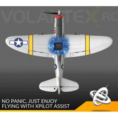 IQ models RC letadlo THUNDERBOLT P47 400mm Xpilot stabilizace