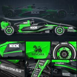 IQ models RC model Formule 1 Kick Sauber Team C44 1/16