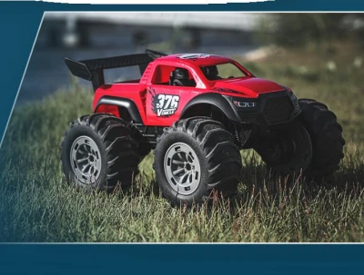 IQ models RC obojživelné auto Off-road Monster Truck 376 červená