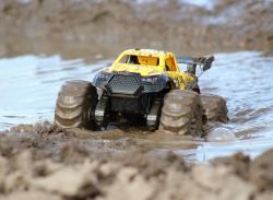 IQ models RC obojživelné auto Off-road Monster Truck 376 žltá