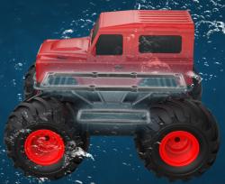 IQ models RC obojživelník Defender 90 - červená