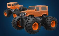 IQ models RC obojživelník Defender 90 - oranžová