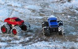 IQ models RC obojživelník Ford Raptor F-150 - červená