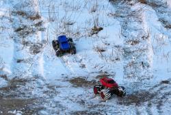 IQ models RC obojživelník Ford Raptor F-150 - modrá