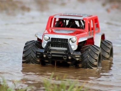 IQ models RC obojživelný Off-road speciál 1/14 červený IQ models RC obojživelný Off-road speciál 1/14 červený