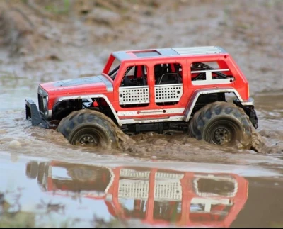 IQ models RC obojživelný Off-road speciál 1/14 červený