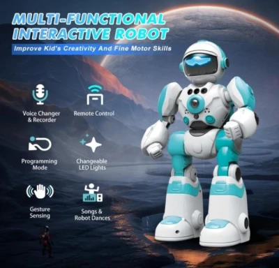 IQ models RC Robot VATOS modrý