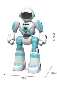 IQ models RC Robot VATOS modrý