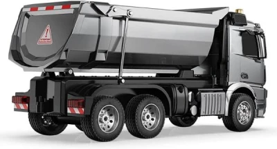 RC sklápěč Mercedes-Benz Arocs 1:20 šedá