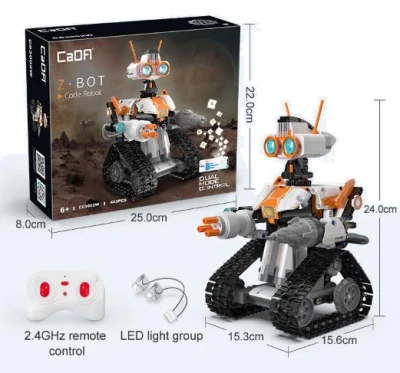 IQ models RC stavebnice programovatelný Z.BOT robot 462 dílků