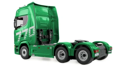 IQ models RC tahač Scania 770 S 6x4 1:18 RTR zelená metalíza (VÝPRODEJ)