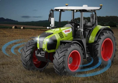 IQ models Arion CLAAS 660 zelený 1/24 RC traktor
