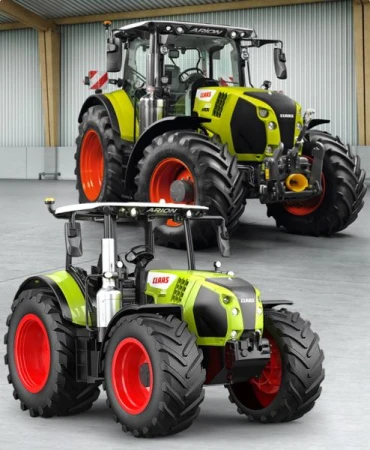 IQ models Arion CLAAS 660 zelený 1/24 RC traktor