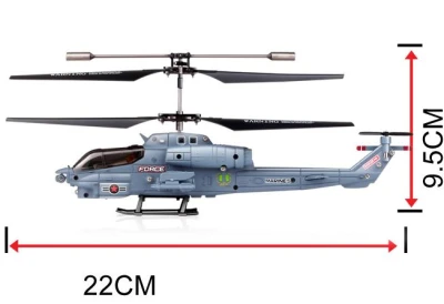 IQ models Marines Cobra šedý RC vrtulník