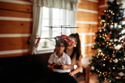 IQ models Syma S39H červená RC vrtulník