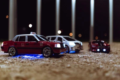 IQ models RC Závodní a driftovací dodávka MN-68 - bílé