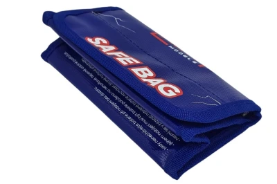 IQ models RMT Models Safe Bag modrý (16×7×7 cm) ochranný vak pro LiPo akumulátory