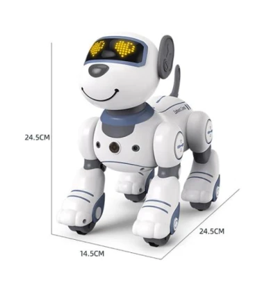 IQ models Robot Dog modrý dětský robotický pes na dálkové ovládání
