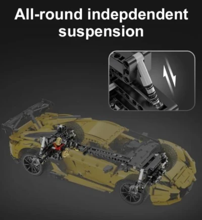 IQ models CaDA Sport Car LP700 1805 dílků stavebnice