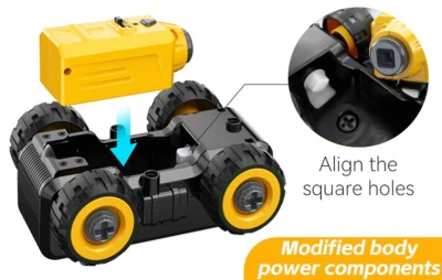 IQ models Stavebnice Míchačka 1/26 na dálkové ovládání