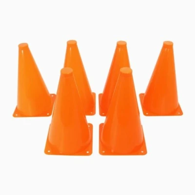 IQ models oranžové svítící kužely 25 cm, 6 ks