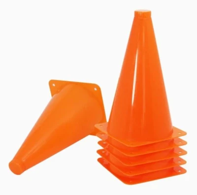 IQ models oranžové svítící kužely 25 cm, 6 ks