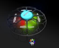 IQ models Svítící RC Dron Syma X35T