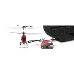 Syma S5H s BAROMETREM, autostart, autopřistání - červená