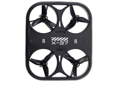 IQ models SYMA X37 mini dron s LED osvětlením - černý