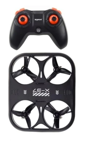 IQ models SYMA X37 mini dron s LED osvětlením - černý