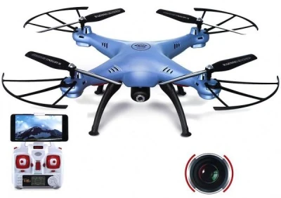 IQ models SYMA X5cHW modrá dron s WiFi kamerou a aretací letové hladiny