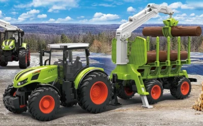 IQ models Traktor s přívěsem na dřevo 1/24 IQ models Traktor s přívěsem na dřevo 1/24