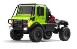 IQ models U4000 Unimog RC Crawler s kovovou kabinou - zelený