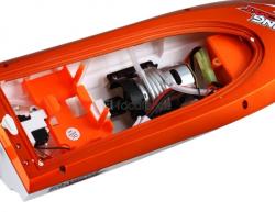IQ models Závodní sportovní člun FT-09 2,4Ghz oranžová