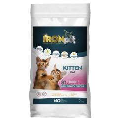 IRONpet Cat Kitten Beef (Hovězí) 2 kg IRONpet Cat Kitten Beef (Hovězí) 2 kg