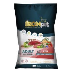 IRONpet Dog Adult All Breed Beef (Hovězí) 1,5 kg IRONpet Dog Adult All Breed Beef (Hovězí) 1,5 kg