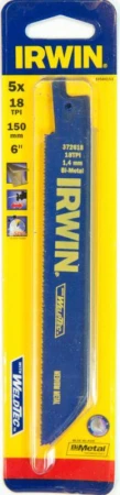 Irwin List pil. na kov do mečových pil 150mm/18TPI (5ks)