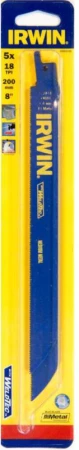 Irwin List pil. na kov do mečových pil 200mm/18TPI (5ks) Irwin List pil. na kov do mečových pil 200mm/18TPI (5ks)