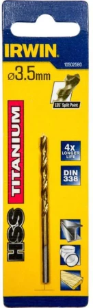 Irwin Vrták do kovu HSS TITANIUM 3,2,x36/65mm
