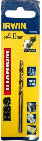 Irwin Vrták do kovu HSS TITANIUM 4,0x43/75mm