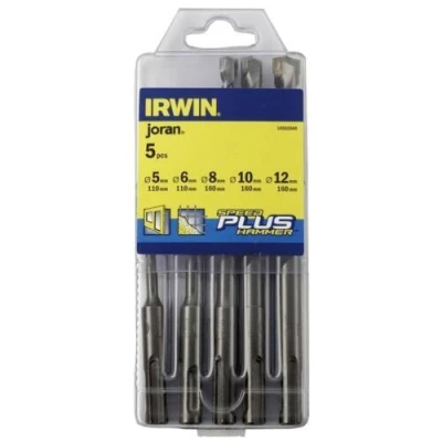 Irwin Vrták stav. sada SPEEDHAMMER PLUS 5,0-12,0mm 5díl. Irwin Vrták stav. sada SPEEDHAMMER PLUS 5,0-12,0mm 5díl.