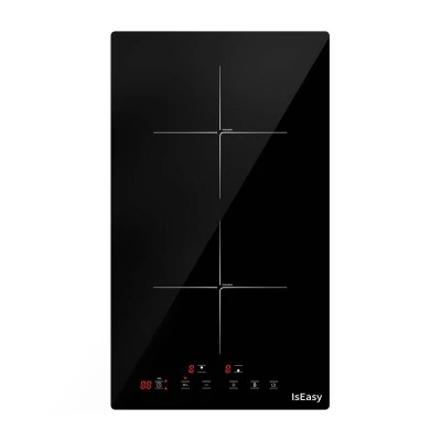 IsEasy LI2V-22 černý dvouzónový indukční sporák
