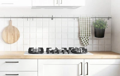 IsEasy MGBG-775 bílá pětihořáková plynová varná deska