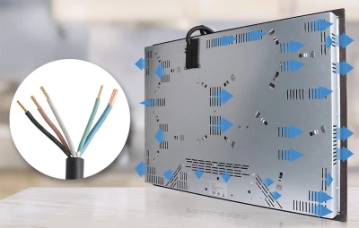 IsEasy LT5-02 černá sklokeramická elektrická varná deska