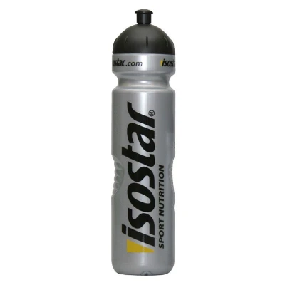 Isostar Láhev 1,0 l stříbrná cyklo