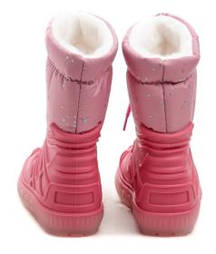 Italy Top Bimbo 488 cristalo růžové dětské sněhule