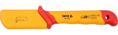 Yato Izolovaný nůž elektrikářský 38 x 155 mm VDE Yato Izolovaný nůž elektrikářský 38 x 155 mm VDE